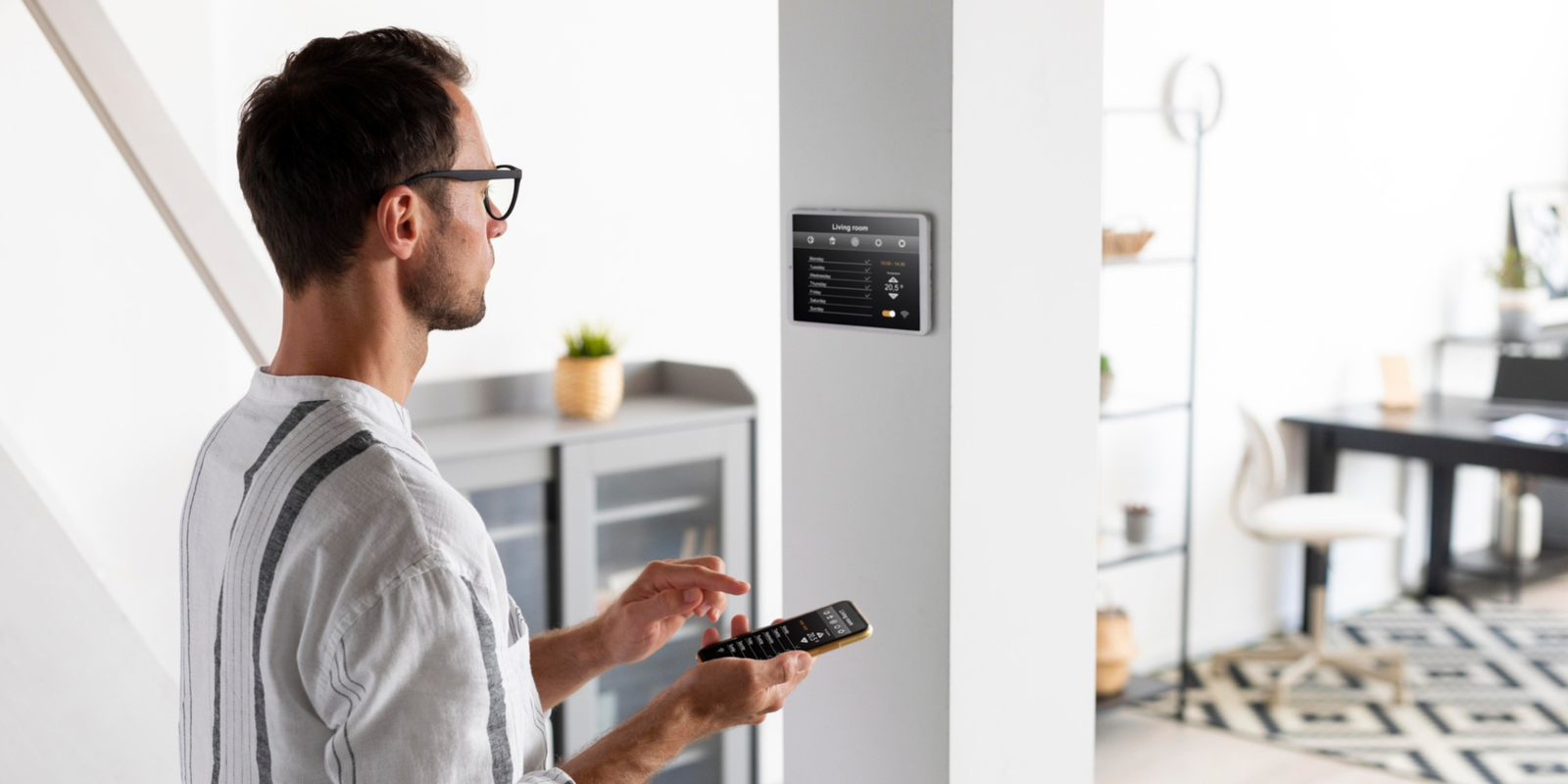 Thermostat Installation With Wifi Connectivity photo